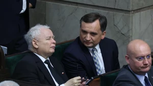 Jarosław Kaczyński i Zbigniew Ziobro w Sejmie (zdj. arch.)