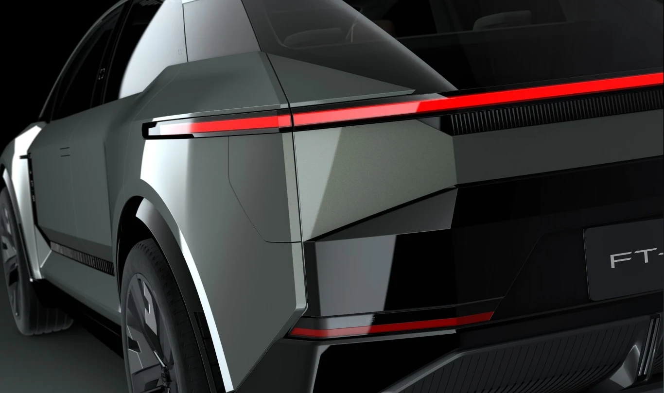 Toyota deklaruje, że projekt nadwozia FT-3e utrzymany jest w minimalistycznym stylu.