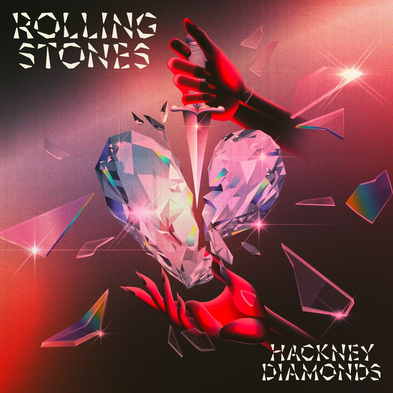 Okładka 24. albumu w dyskografii The Rolling Stones, "Hackney Diamonds"