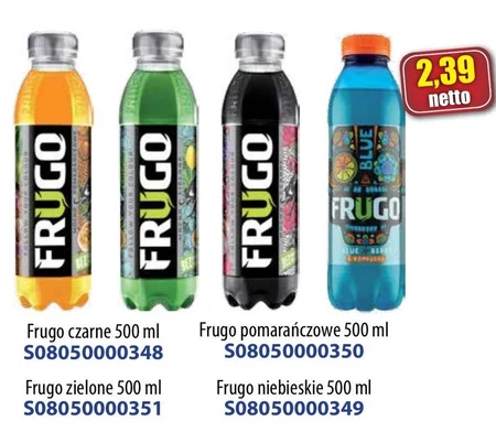 Frugo Napój wieloowocowy niegazowany pomarańczowe 250 ml