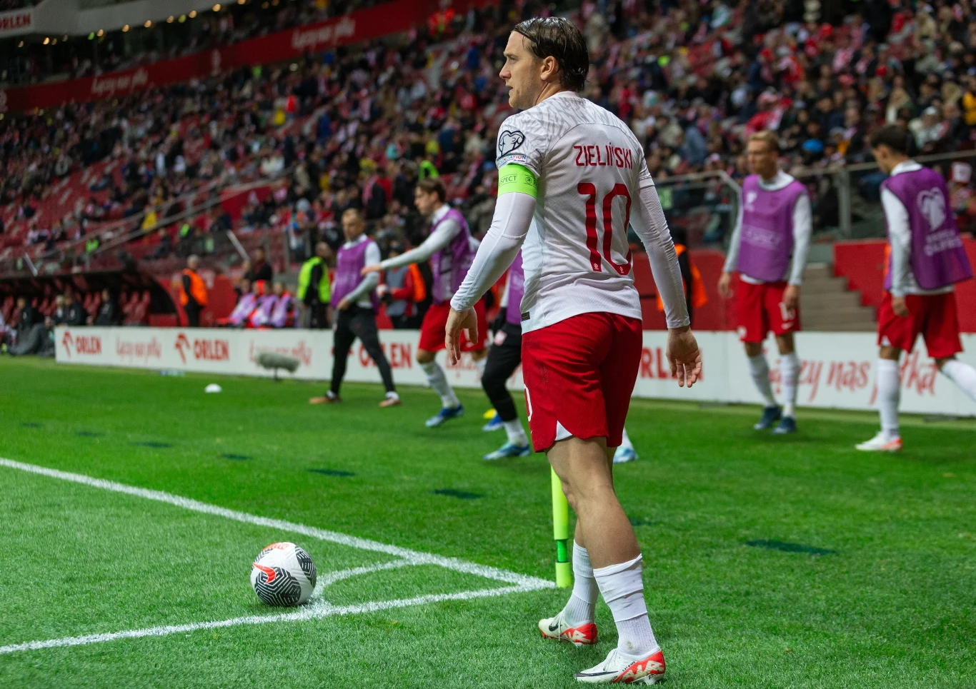 Piotr Zieliński, kapitan reprezentacji Polski
