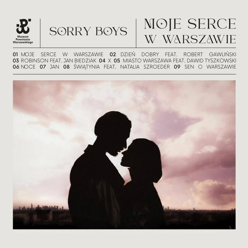 Okładka albumu "Moje serce w Warszawie"