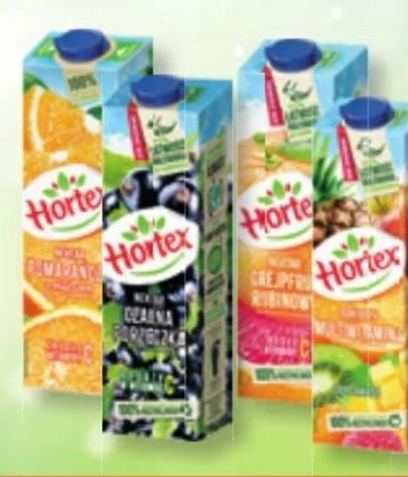 Hortex Nektar pomarańcza mandarynka czerwona pomarańcza 1 l 