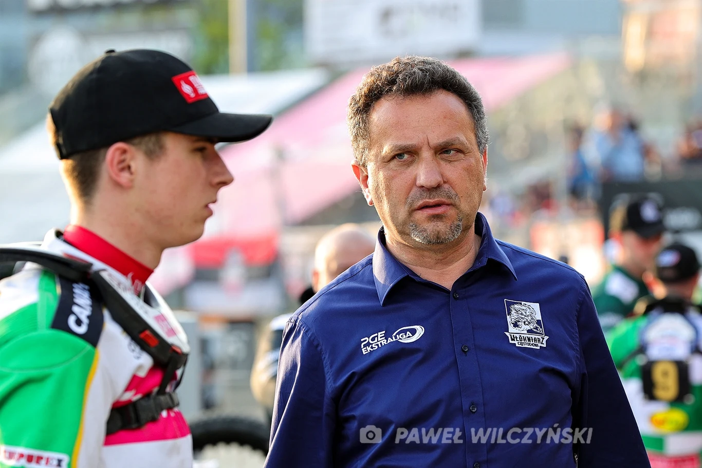 Franciszek Karczewski i prezes Michał Świącik.