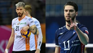 Rusza siatkarska PlusLiga. Jak wygląda terminarz i kiedy oglądać mecze? Na zdjęciu Tomasz Fornal (po lewej) oraz Aleksander Śliwka. 