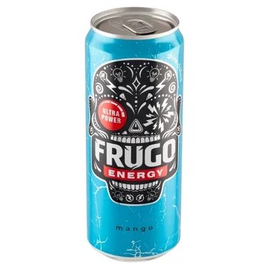 Frugo Energy Mango Gazowany napój energetyzujący 330 ml - 0