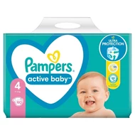 Pampers Active Baby, rozmiar 4, 90 pieluszek, 9kg-14kg