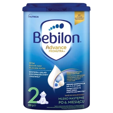 Bebilon 2 Advance Pronutra Mleko następne po 6. miesiącu 800 g - 0