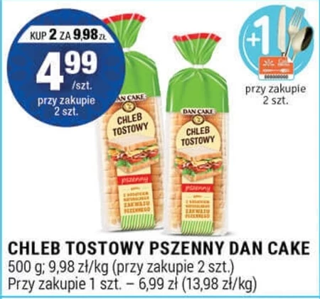 Chleb tostowy Dan Cake