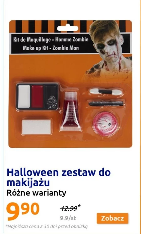 Zestaw do makijażu Halloween
