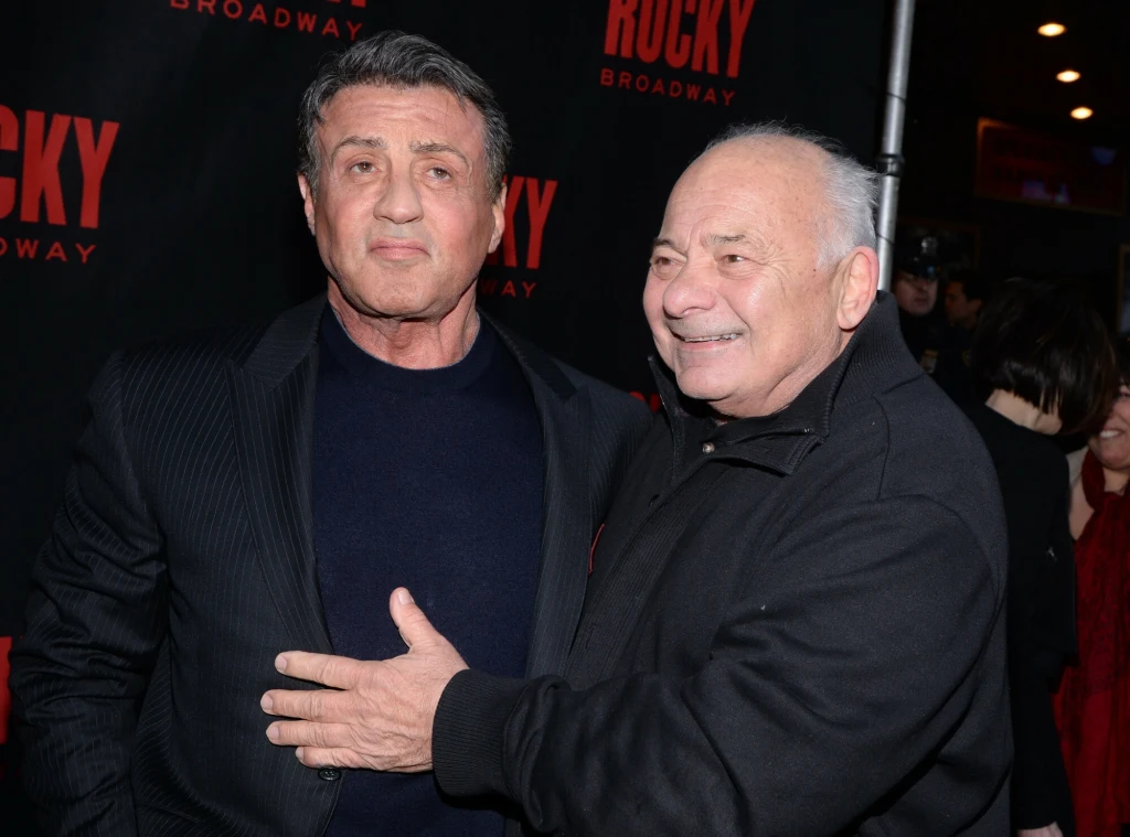 Burt Young i Sylvester Stallone w 2014 roku
