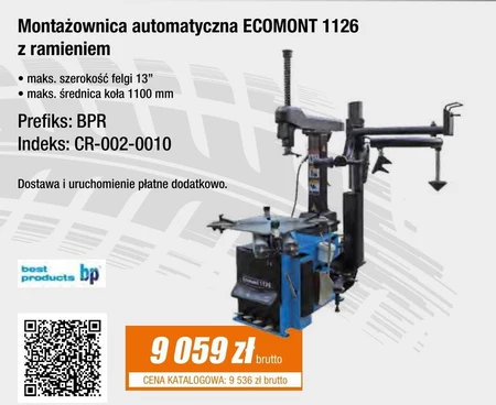Montażownica do opon Best products