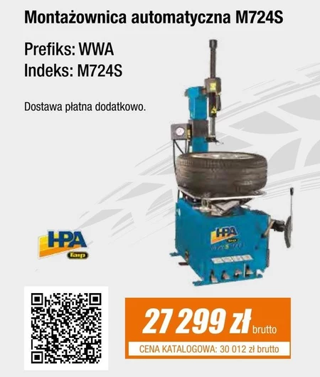 Montażownica do opon HPA