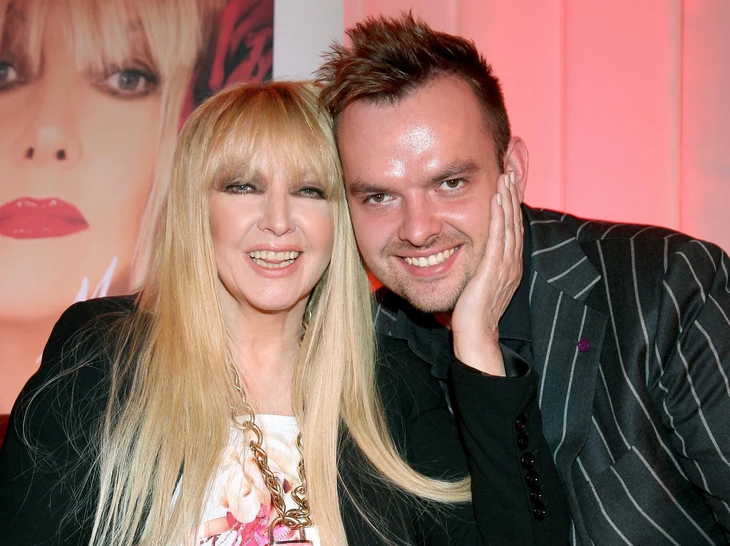 Maryla Rodowicz z synem, Jędrzejem Maryla Rodowicz z synem, Jędrzejem