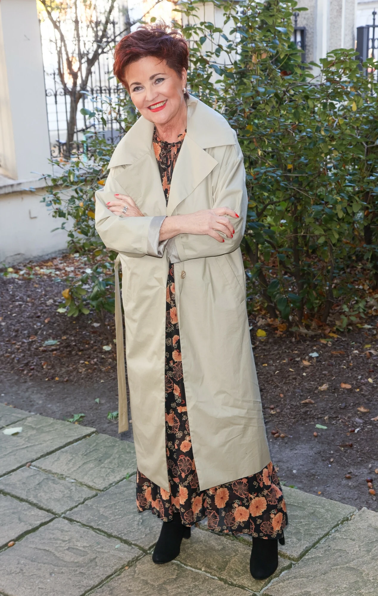 Jolanta Kwaśniewska podczas eventu "Porozmawiajmy przy Herbacie"