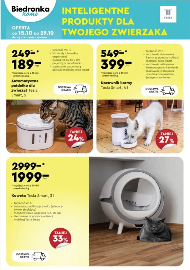Inteligentne produkty dla Twojego zwierzaka