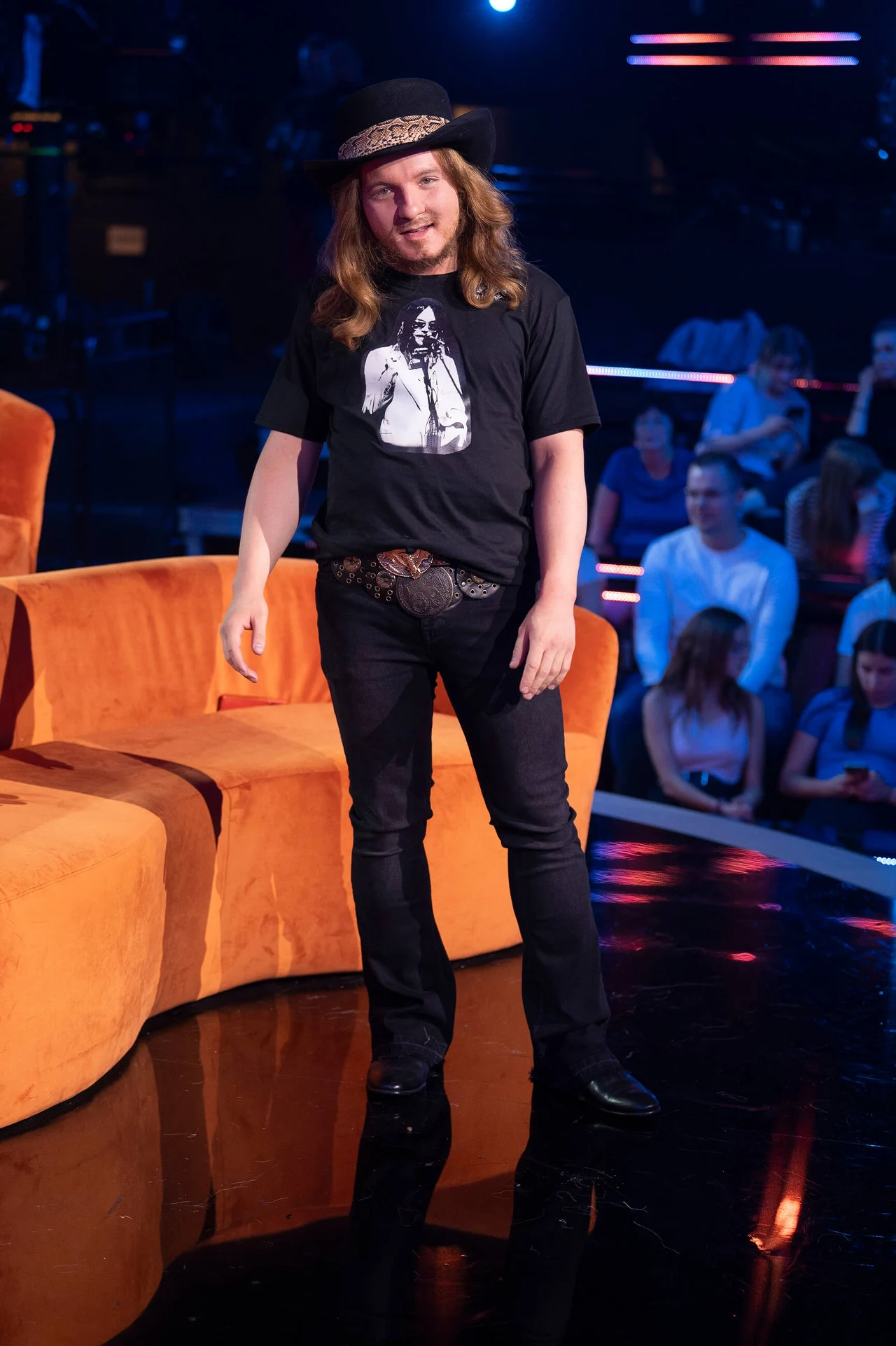 "Twoja Twarz Brzmi Znajomo". Jakub Gąsowski jako Ronnie Van Zant z Lunyrd Skynyrd "Twoja Twarz Brzmi Znajomo". Jakub Gąsowski jako Ronnie Van Zant z Lunyrd Skynyrd