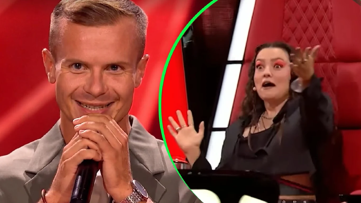 Daniel Borzewski zaskoczył trenerów w "The Voice of Poland" Daniel Borzewski zaskoczył trenerów w "The Voice of Poland"