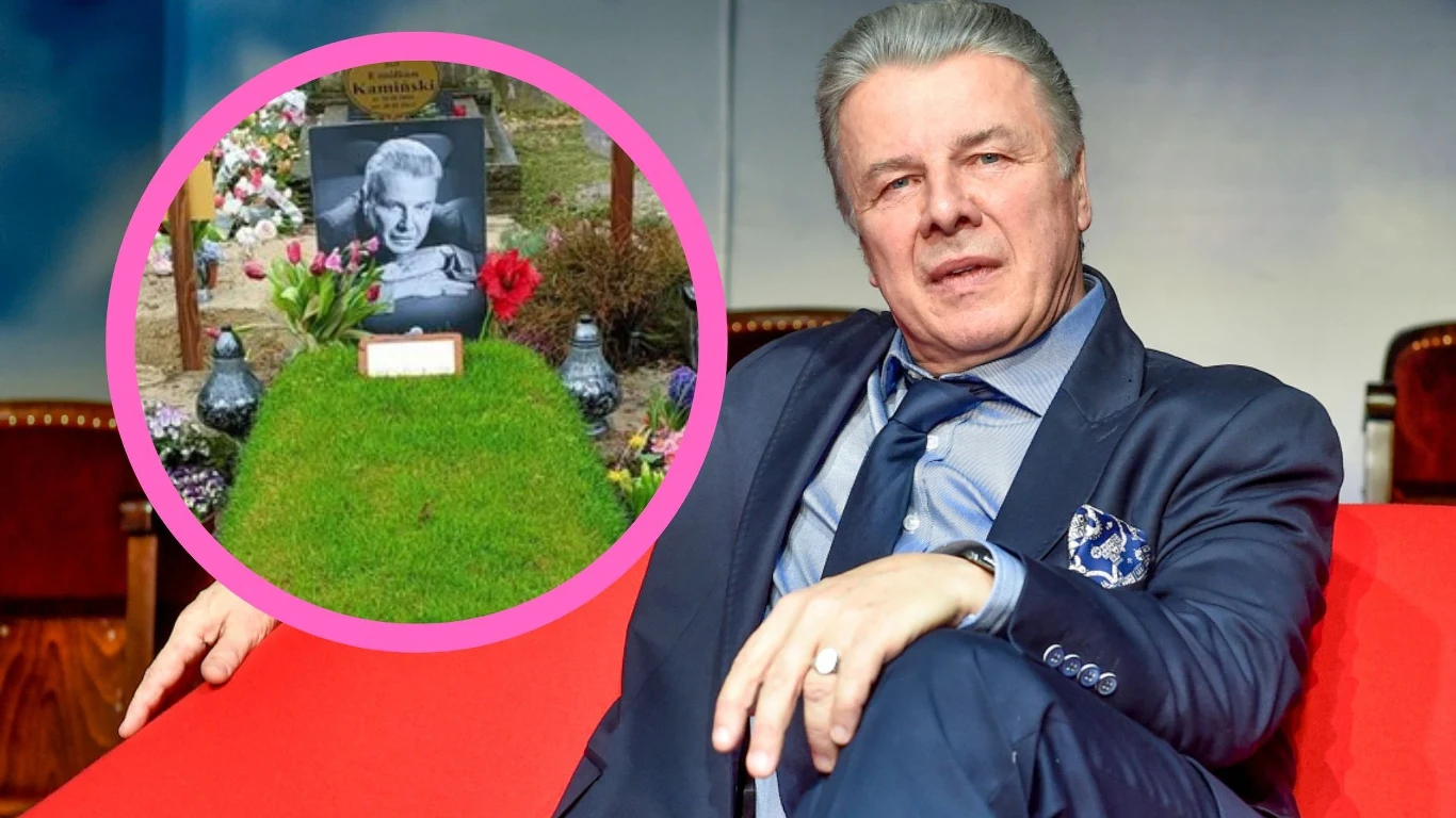 Grób Emiliana Kamińskiego przed przebudową Grób Emiliana Kamińskiego przed przebudową