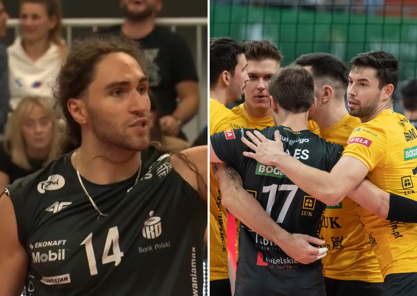 Nikola Meljanac (z lewej) to nowy nabytek Czarnych Radom. Jednak drużyna przegrała jednak z Bogdanką LUK Lublin Nikola Meljanac (z lewej) to nowy nabytek Czarnych Radom. Jednak drużyna przegrała jednak z Bogdanką LUK Lublin