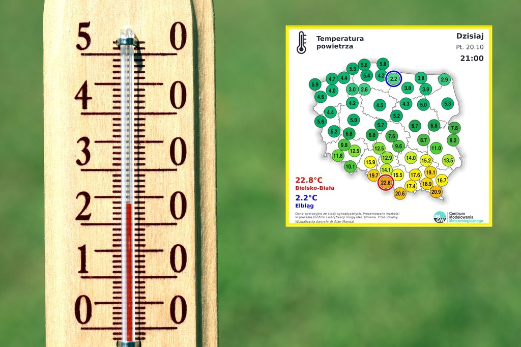 Temperatury zeszłej nocy w Polsce były zaskakujące 