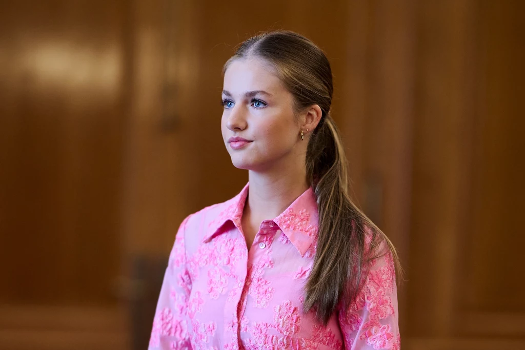 Księżniczka Eleonora podczas audiencji w czasie Princess of Asturias Award