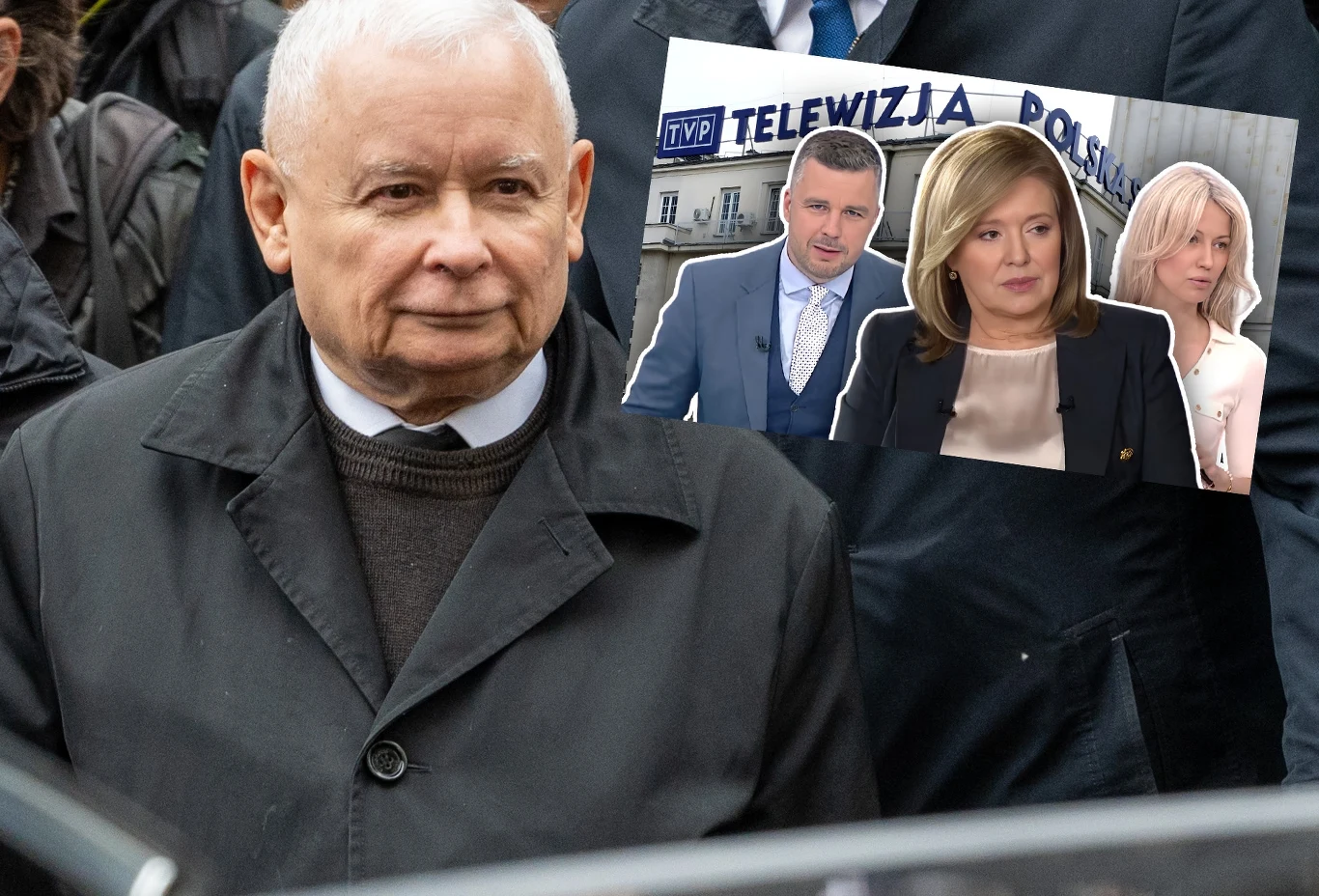 Jarosław Kaczyński mówi, co dalej z dziennikarzami TVP Jarosław Kaczyński mówi, co dalej z dziennikarzami TVP