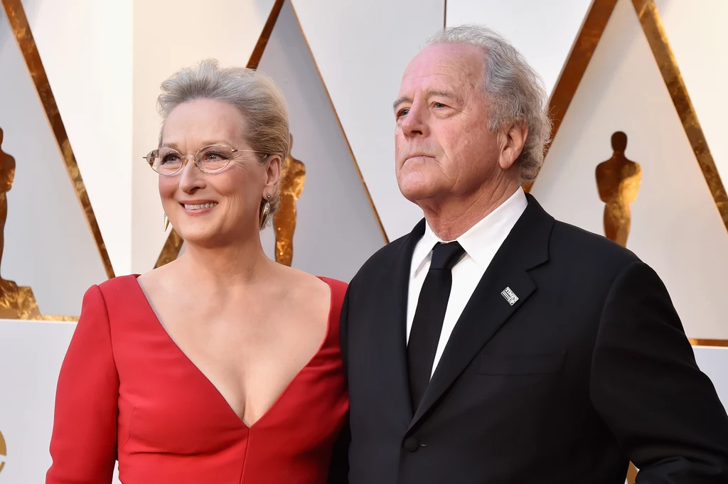 Meryl Streep i Don Gummer podczas rozdania Oscarów w 2018 roku