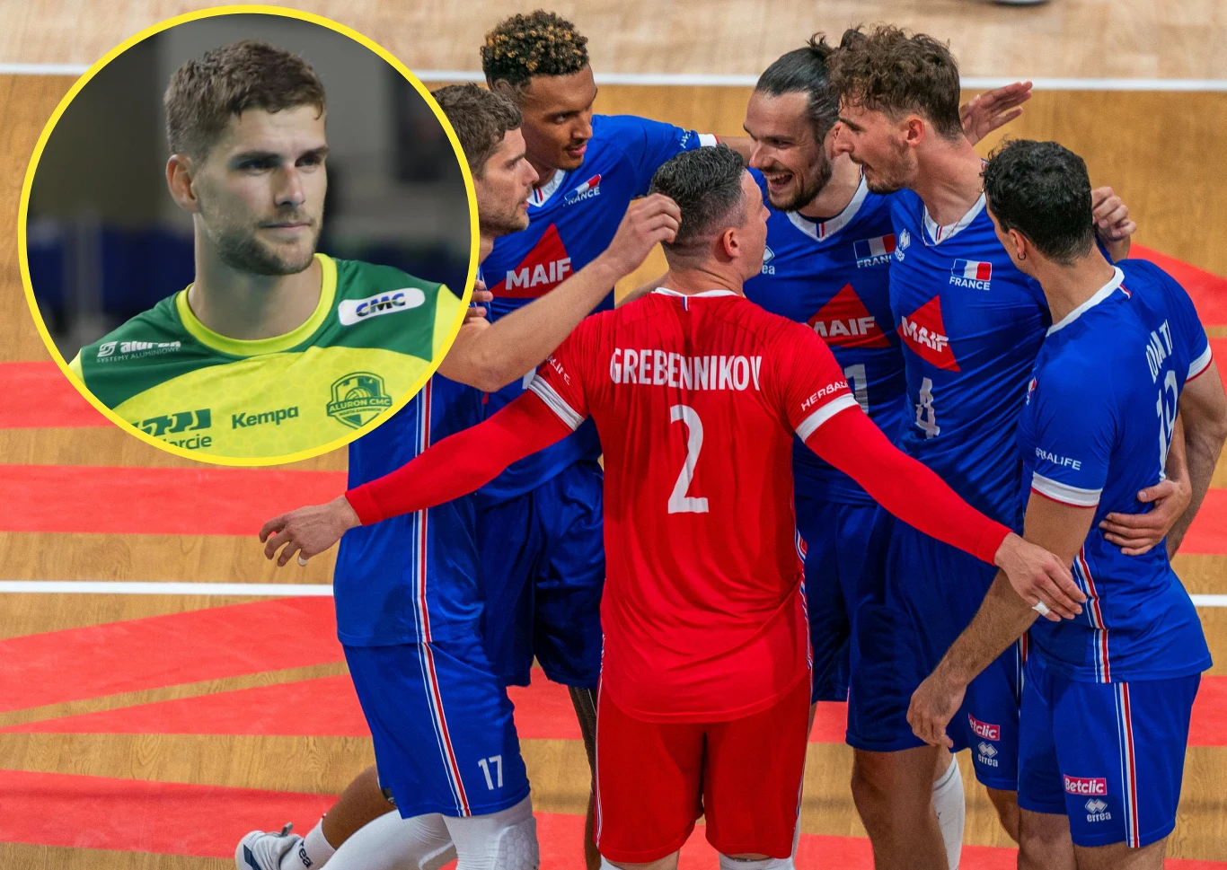 Trevor Clevenot (w kółku) to ważna postać francuskiej kadry. Taką samą funkcję ma pełnić w Zawierciu Trevor Clevenot (w kółku) to ważna postać francuskiej kadry. Taką samą funkcję ma pełnić w Zawierciu