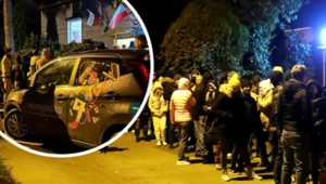 Kolejka czekających na głosowanie we Wrocławiu na osiedlu Jagodno