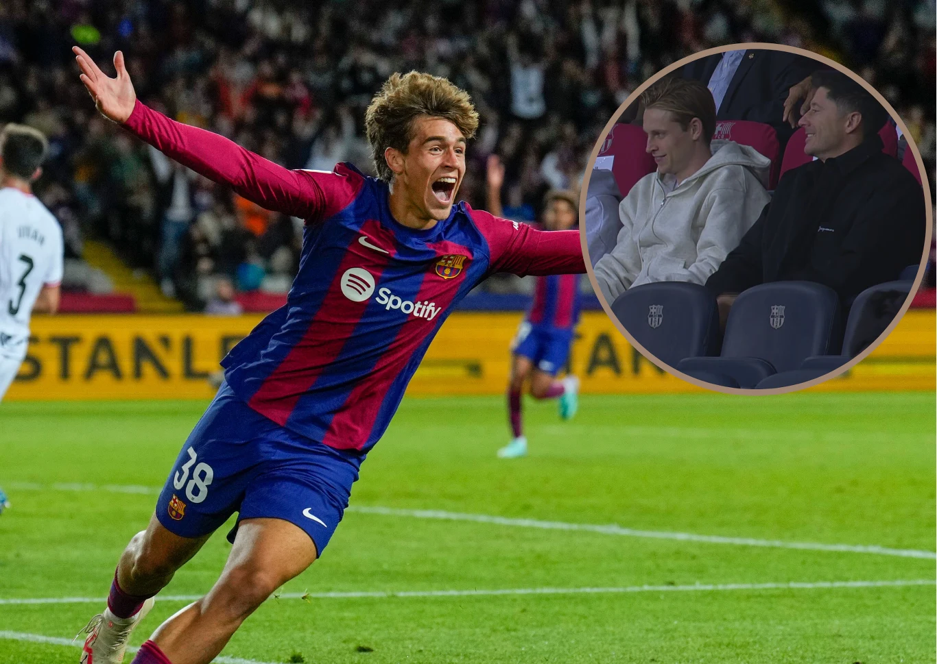 FC Barcelona wygrała po golu 17-latka. Twitter.com/Canal+Sport FC Barcelona wygrała po golu 17-latka. Twitter.com/Canal+Sport