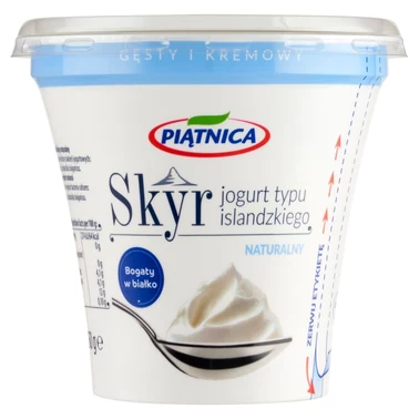 Piątnica Skyr Jogurt typu islandzkiego naturalny 450 g - 1