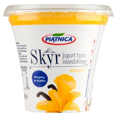 Piątnica Skyr Jogurt typu islandzkiego waniliowy 450 g - 1