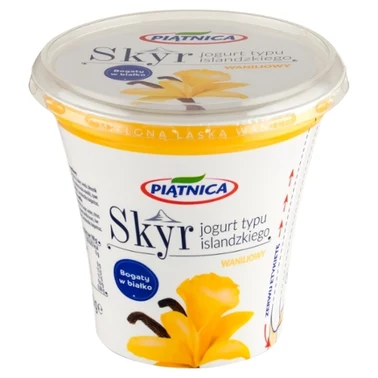 Piątnica Skyr Jogurt typu islandzkiego waniliowy 450 g - 0