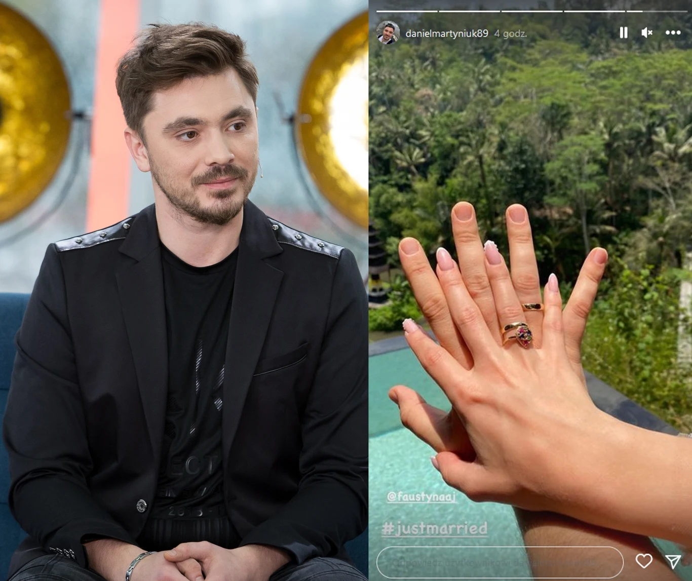 Daniel Martyniuk wziął drugi ślub Daniel Martyniuk wziął drugi ślub