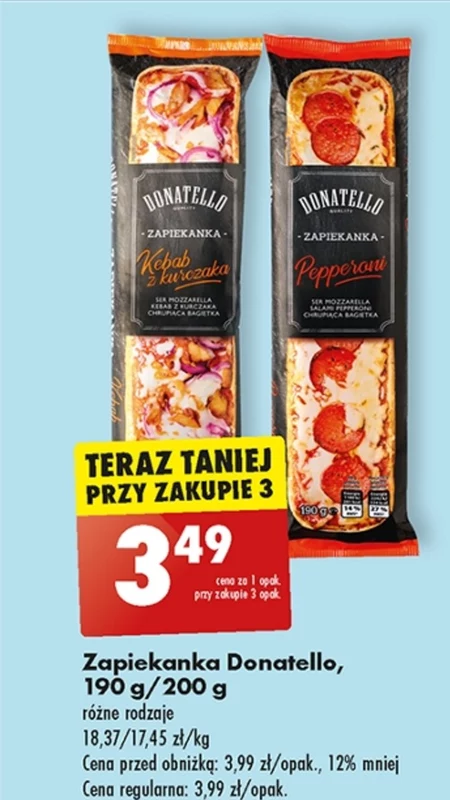 Zapiekanka Donatello