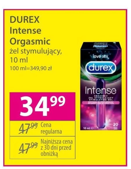 Durex Intense Żel stymulujący 10 ml