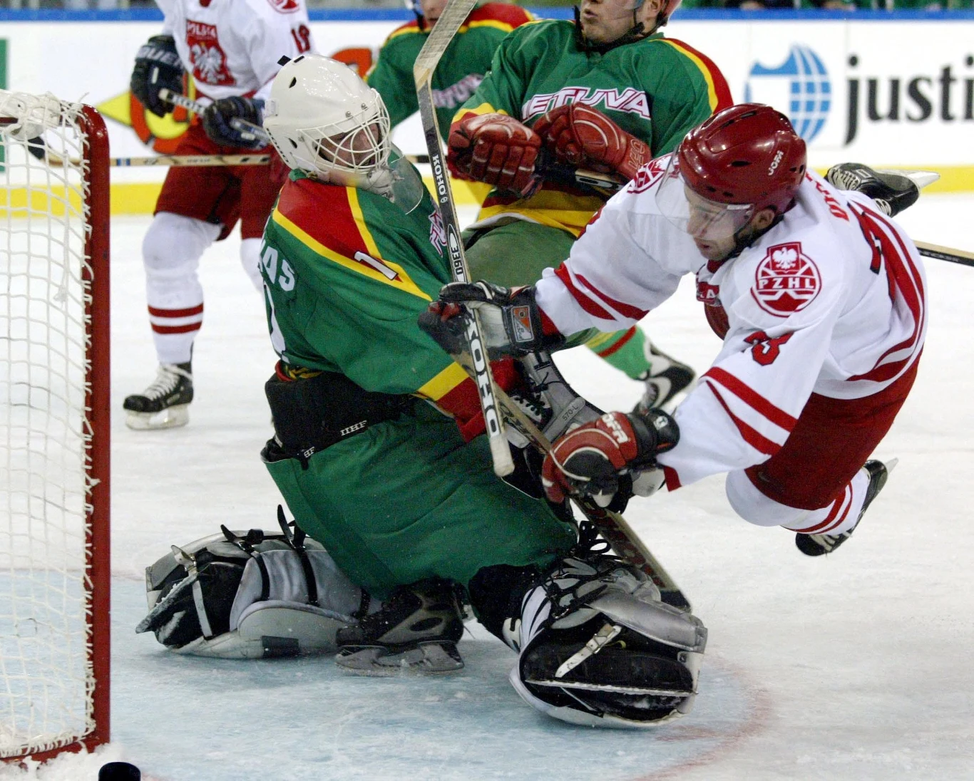 Polska w meczu z Litwą