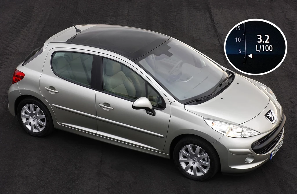 Peugeot 207 z wysokoprężnym silnikiem 1,6 l HDI to jeden z oszczędniejszych samochodów na rynku wtórnym