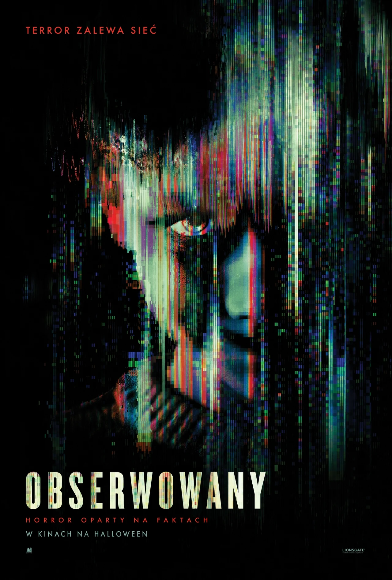 Plakat filmu "Obserwowany" Plakat filmu "Obserwowany"