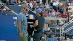 Tomasz Wiktorowski i Iga Świątek