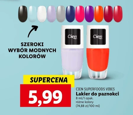 Lakier do paznokci Cien