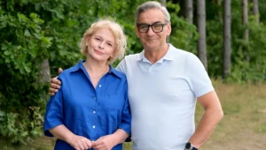 Dominika Ostałowska i Robert Gonera w serialu "M jak miłość"