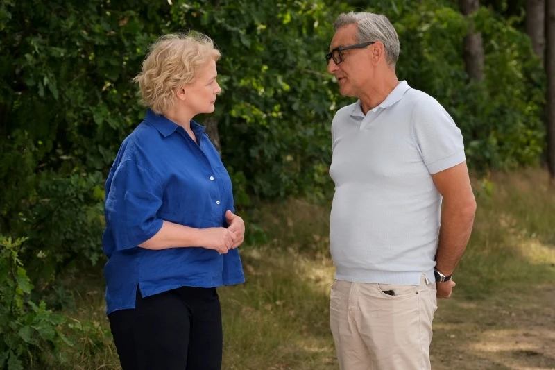 Dominika Ostałowska i Robert Gonera w serialu "M jak miłość"