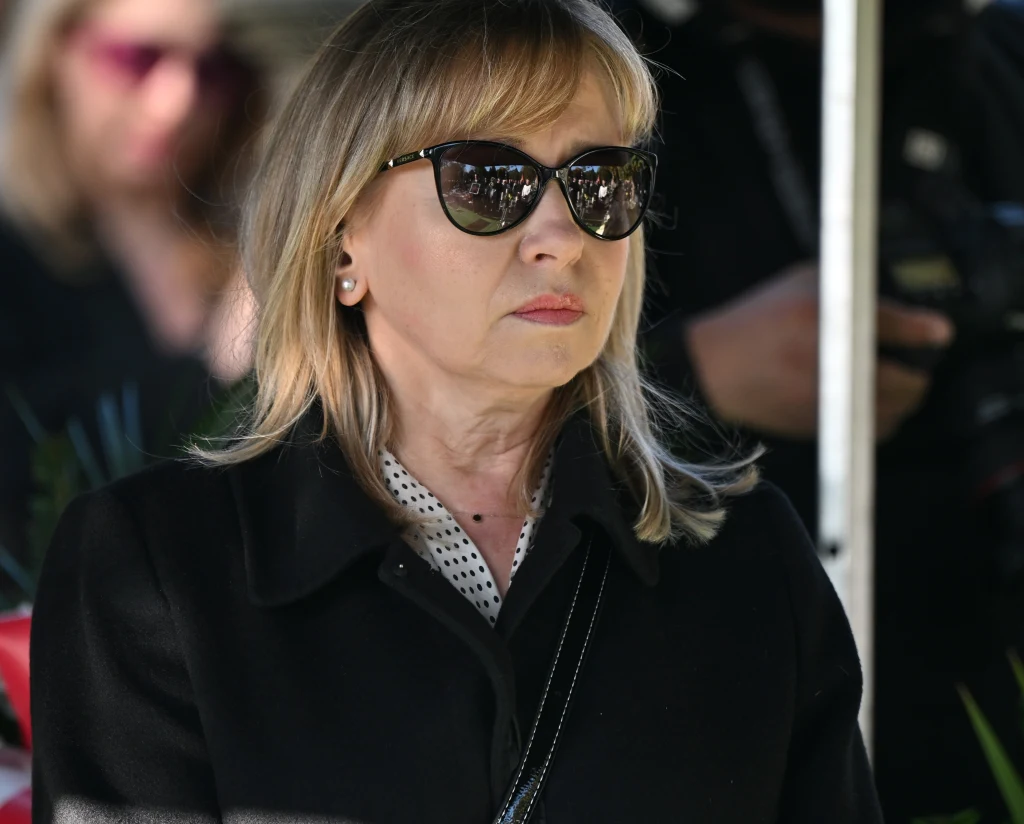 Dorota Segda wygłosiła poruszająca przemowę na pogrzebie męża Dorota Segda wygłosiła poruszająca przemowę na pogrzebie męża