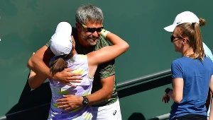 Iga Świątek i Tomasz Wiktorowski