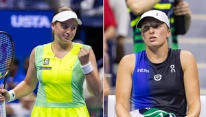 Jelena Ostapenko i Iga Świątek, na razie w ich starciach jest 4:0 dla Łotyszki.