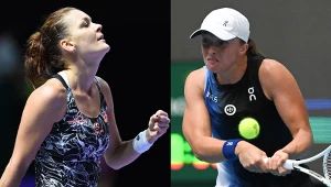 Agnieszka Radwańska i Iga Świątek (fot. Pedro Pado)