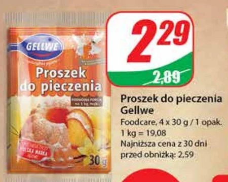 Gellwe Proszek do pieczenia 30 g