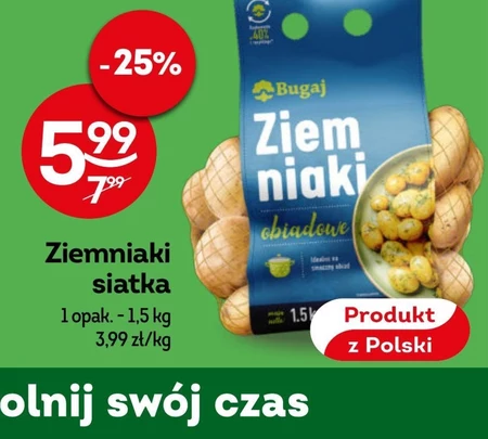 Bugaj Ziemniaki obiadowe 1,5 kg